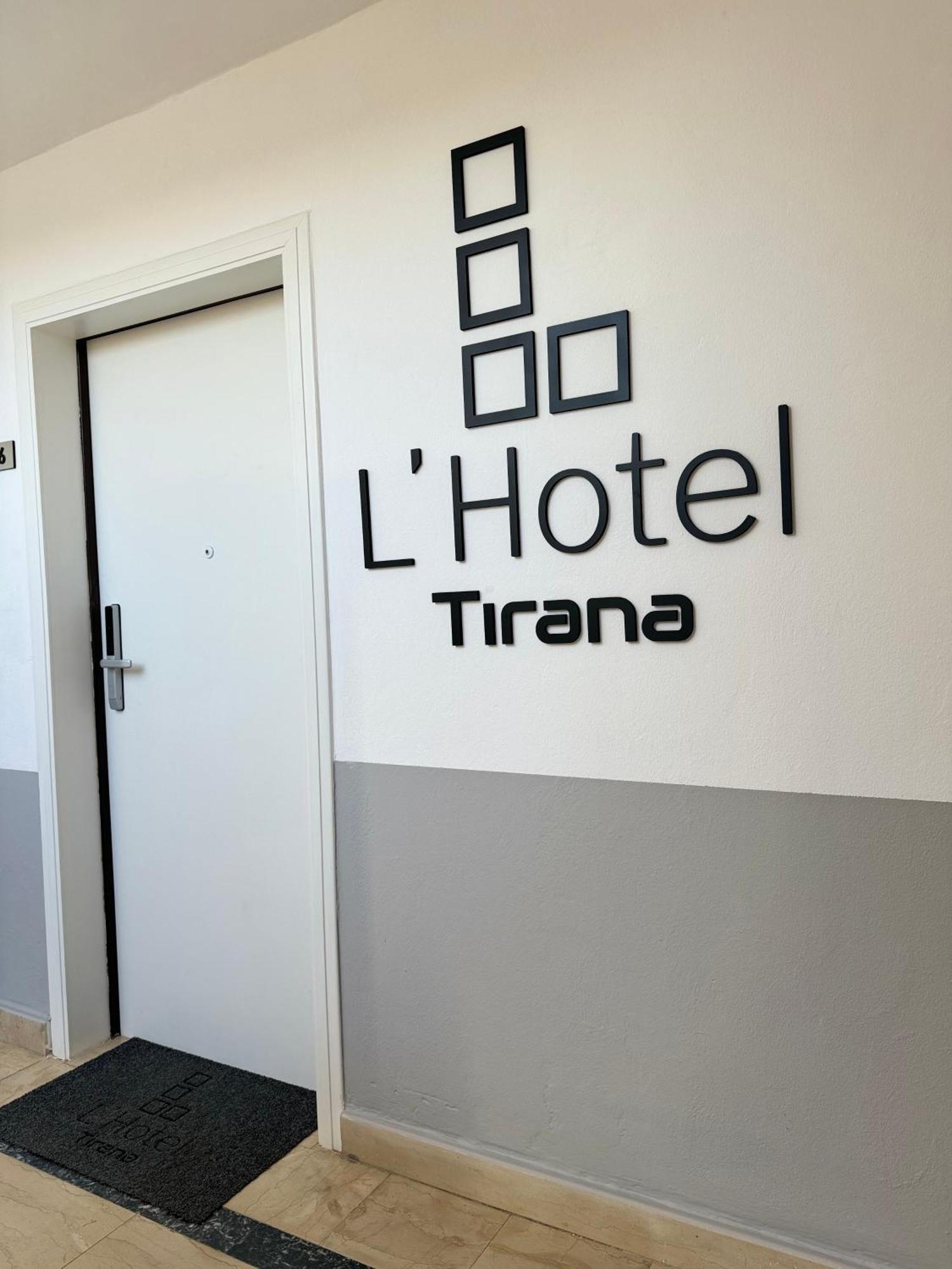 L'Hotel Тирана Экстерьер фото