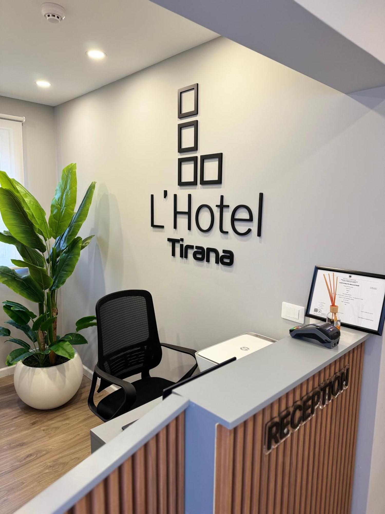 L'Hotel Тирана Экстерьер фото